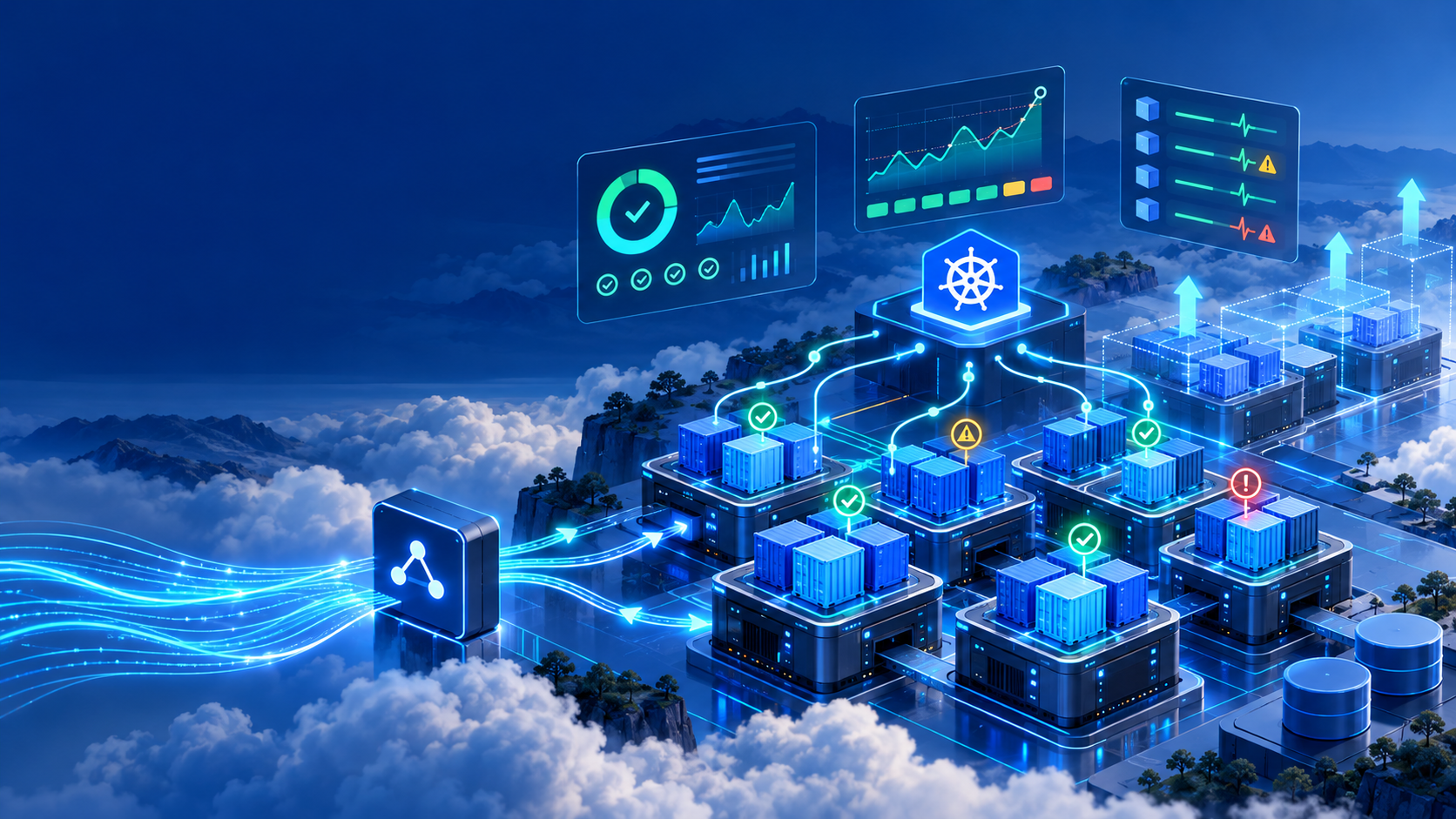 Kubernetes: triển khai ứng dụng với health checks và autoscaling