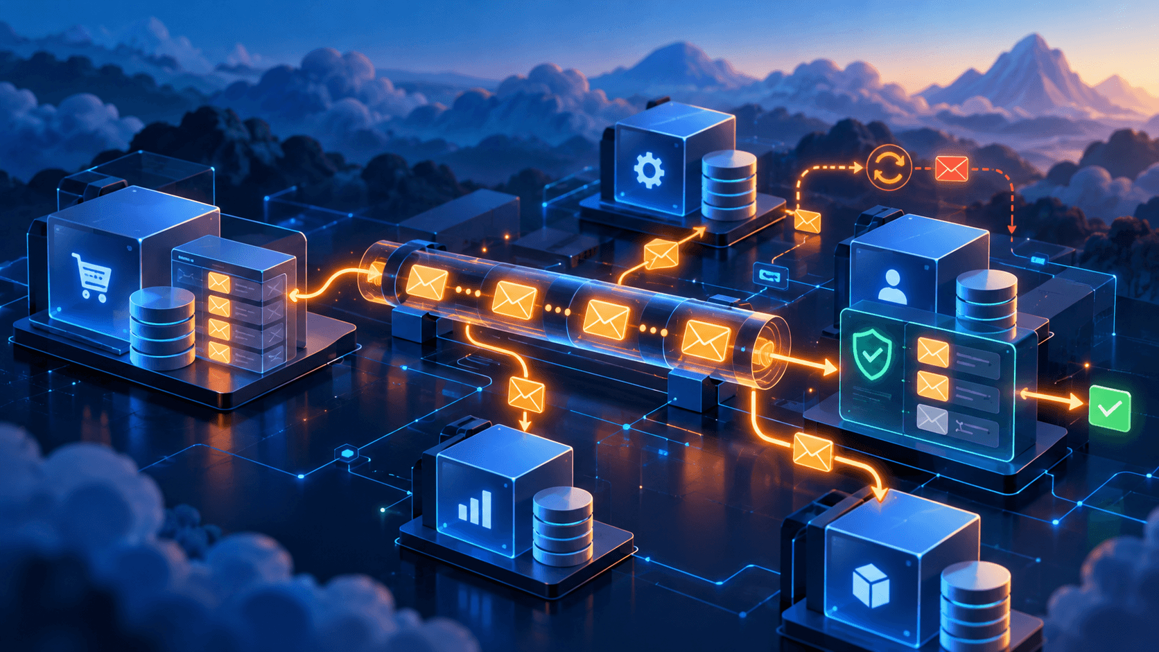 Event-driven architecture: outbox và idempotency